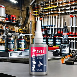 10Ml 50Ml Olie Slip 271 Lijm Voor Draad Hoge Sterkte Acryl Rode Vloeistof Threadlocker Anaërobe Lijm - Product Image 1