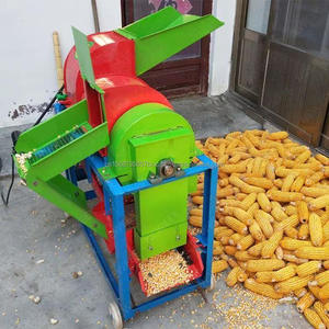 Batteuse automatique d'épluchage d'arachide égreneuse sorgho soja millet maïs batteuse batteuse en vente - Product Image 2