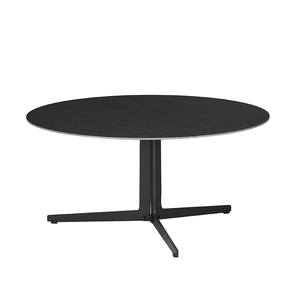 Bàn trà tròn nhỏ kiểu dáng châu Á màu đen giá rẻ làm từ đá sintered, sản xuất tại Trung Quốc - Product Image 4