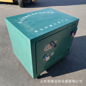 Mobile Explosive Storage <b>Cabinet</b> Steel Manual Lock Explosion Proof Blue Powder Coated Assembled Warehouse Storage - Product Image 3