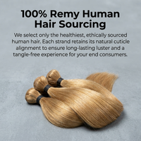 Extensiones de Cabello Humano Virgen 100% SDD Super Double Drawn Genius Weft, Ultra Finas e Invisibles, al por Mayor