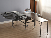 Scie à panneaux, scie à bois de table, machine à découper le bois pour meubles, mini scie à bois pliante, mini machine à bois coulissante