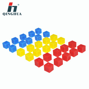Cube de 30507 cm, manuel de mathématiques pour l'école primaire, calcul du volume et de la surface, 30 cubes de trois couleurs - Product Image 1