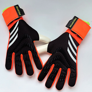 Gants de <span class=keywords><strong>gardien</strong></span> de but de football pour adultes Strap-On Respirant Latex épaissi pour la <span class=keywords><strong>Coupe</strong></span> <span class=keywords><strong>du</strong></span> <span class=keywords><strong>Monde</strong></span> Style chaud Gants de <span class=keywords><strong>gardien</strong></span> de but de football chaud - Product Image 3
