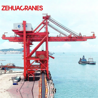 Grue STS avec système anti-oscillation et commande PLC pour terminal haute efficacité