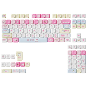 MOA Profile 121 Keys PBT Keycaps 5-Side Dye Sublimation Custom Pattern Factory Stock Compatible with Most Mechanical <strong>Keyboards</strong> - Product Image 6