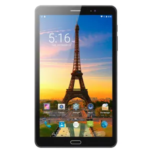 8 inç Tablet Android 9.0 4G Phablet SC9863A Octa çekirdek 1280*800 IPS 2GB RAM 32GB ROM Tablet PC çift kameralar GPS