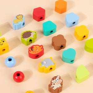 Hình Dạng Tùy Chỉnh Xếp Chồng Xây Dựng Khối Thẻ Phù Hợp Với Trò Chơi Tự Làm Threading Hạt Họ<span class=keywords><strong>c</strong></span> Tập Giáo Dụ<span class=keywords><strong>c</strong></span> Đồ Chơi Cho Trẻ Em Trai <span class=keywords><strong>C</strong></span>ô Gái - Product Image 6