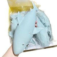 Jouet Squishy Requin Géant en Gros, Jouet Anti-Stress Requin Mignon, Jouet Sensoriel pour Soulager l'Anxiété, Cadeau Amusant pour Fête d'Halloween pour Adultes
