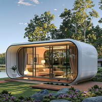 Mini-maison Apple moderne haut de gamme personnalisée de 20 pieds, étanche, préfabriquée, pour villa privée, en panneaux sandwich, fabriquée en Chine