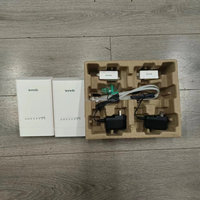 (Un Par) Tenda OS3 Paquete de 2 CPE AP para Exteriores 5GHz 12dBi Puente Wifi Router 11AC 867Mbps Repetidor Inalámbrico Puente Wifi Alcance de 5KM AP