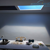 Plafonnier LED intelligent Coelux Tuya, design industriel, faux ciel artificiel, lumière du soleil bleue artificielle pour l'intérieur de la maison