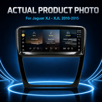 Lecteur multimédia de voiture GPS DSP Android avec garantie d'un an, écran LCD IPS, CarPlay pour Jaguar XJ-XJL 2010-2015
