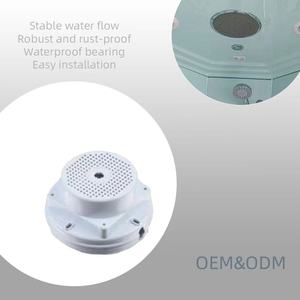 <span class=keywords><strong>Abat</strong></span>-<span class=keywords><strong>jour</strong></span> de douche en plastique blanc écologique au design moderne avec installation facile pour les toilettes et la salle de bain - Product Image 1