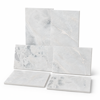 Carreaux de mosaïque en marbre blanc de Carrare - Écologiques et résistants à l'eau, design moderne pour cuisine et salle de bain