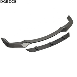 Kit d'accessoires pour lèvre avant et pare-chocs en fibre de carbone style V DGRCCS M2 F87 2015-2023 Coupe avec installation facile - Product Image 2