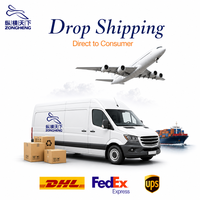 Agent de fret maritime DDP efficace Chine-USA-Europe, service logistique porte-à-porte par avion, transitaire mondial de premier ordre