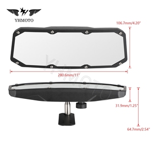 อะไหล่สำหรับ Polaris Ranger 500 570 900 S 1000 XP UTV ชุดแต่งตัวถัง กระจกมองหลัง กระจกมองข้าง กระจกกลาง กระจก DVR แบบโค้ง - Product Image 4