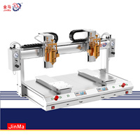 Mesin Dispenser Perekat Panas Otomatis Kecepatan Tinggi Robot Pengelasan Layar LCD Motor Bearing Gearbox Pompa PLC Engine