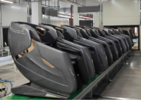 Fauteuil de massage corporel complet Ultra 4D SL Track à gravité zéro avec compression d'air, thérapie thermique, scan corporel, commande vocale IA, connectivité, OEM ODM