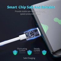 Kabel pengisi daya cepat, kabel pengisian daya USB tipe-c PD USB C ke USB C 1M/2M/3M 3A untuk Macbook /Xiaomi/Huawei/Samsung Quick 3.0