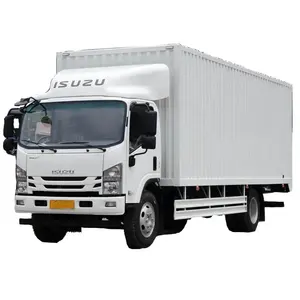 Популярный бренд ISUZU 4x2 189 л.с. Подержанный грузовой автомобиль дизельный двигатель фургон ручной грузовик 139 кВт грузовик для продажи