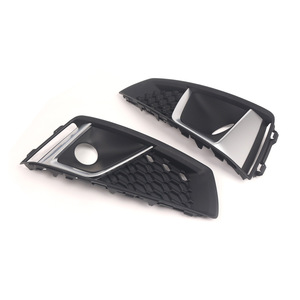 Audi A4L Fog Light Bezel 2018-2020 Honeycomb Lower Grille Frame 8WD807681J <b>ABS</b> Plastic Clip On - Product Image 1