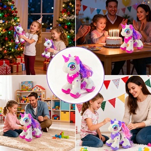 <span class=keywords><strong>Jouet</strong></span> animal télécommandé interactif électrique programmable pour enfants, détection tactile, divertissement familial en intérieur, robot <span class=keywords><strong>cheval</strong></span> intelligent dansant RC - Product Image 6