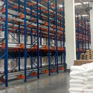 מערכת מדפי אחסון תעשייתיים חכמים מסוג רדיו-שיוט, 5 שכבות, פלדה כבדה, מדפי FIFO ו-LIFO - Product Image 2