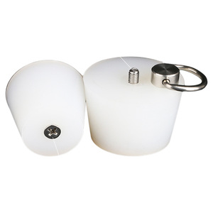 Bouchon d'eau anti-retour en silicone suspendu à anneau en D avec poignée en acier inoxydable <span class=keywords><strong>Joint</strong></span> en caoutchouc inodore pour l'étanchéité de vidange de réservoir de poissons - Product Image 4