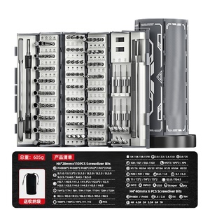 Juego de Destornilladores Manuales Multifunción de Acero al Cromo Vanadio para Reparación de Teléfonos Móviles y Computadoras, Desmontaje de Precisión - Product Image 2