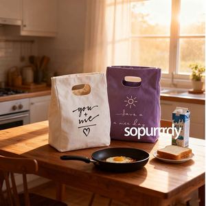 Boîte isotherme double couche réutilisable avec logo personnalisé pour le stockage de fruits et aliments chauds ou froids, idéale pour le bureau, les pique-niques et les voyages. - Product Image 5