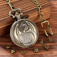 Ensemble de 7 dés miniatures en métal polyédriques dans une boîte de rangement pour dés de dragon - Cadeaux pour les amateurs de jeux de rôle sur table