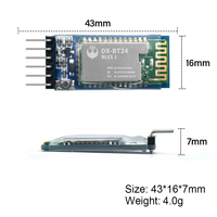 Module Bluetooth sans fil Keyestudio BT-24 RS232 / TTL vers convertisseur UART pour Arduino