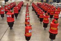 AORIS OEM/ODM Tarières hydrauliques pour excavatrices à couple élevé 2000NM-30000NM pour sols durs