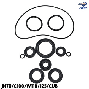 ชุดซ่อมซีลน้ำมัน<span class=keywords><strong>เครื่อง</strong></span>มอเตอร์ไซค์ C100 W110 W125 พร้อมลูกปืนครบชุด สำหรับรถมอเตอร์ไซค์ฮอนด้าคับ ประเทศไทย อะไหล่ซ่อมรถมอเตอร์ไซค์ - Product Image 1