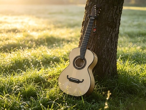 Guitare classique professionnelle Geake K-500, modèle en <span class=keywords><strong>bois</strong></span> massif érable et ébène, 39 pouces, artisanat <span class=keywords><strong>de</strong></span> maître luthier, finition brillante - Product Image 6