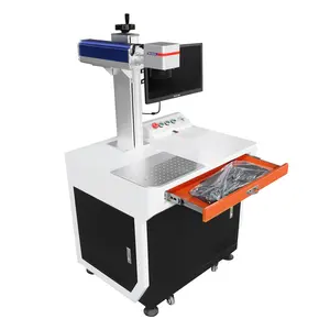 Fiber Marker 100w Desktop Metal Fiber Laser Color Marking Machine