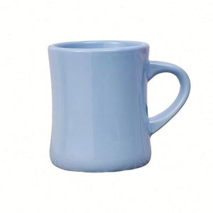 Mug à café rétro classique, tasse en céramique robuste de 10 oz avec poignée ergonomique, idéal pour les boissons chaudes et froides, cadeau promotionnel - Product Image 1