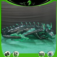 Dragon gonflable transparent personnalisé pour la publicité, poupée féminine SPH en PVC, certifiée CE, pour décorations de fêtes