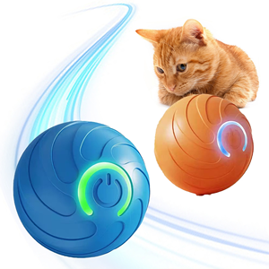 Mainan Bola Anjing Pintar Baru 2025 - Bola Interaktif Anti-Halangan yang Dapat Diisi Ulang dengan USB dan Melompat Otomatis untuk Anjing dan Kucing - Product Image 1