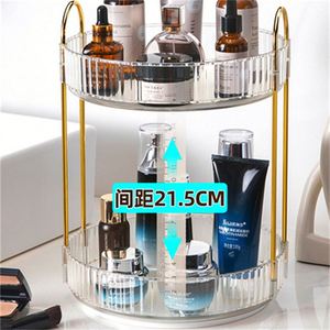 Light Luxury Desktop Bathroom Sundries Skin Care <b>Storage</b> Multi-layer Optional <b>Shelving</b> - Product Image 5