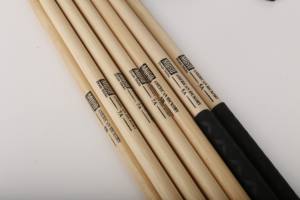 ไม้กลองสไตล์อเมริกันฮickory <span class=keywords><strong>2</strong></span>คู่5A ไม้ตีกลองปลายไม้สำหรับผู้ใหญ่เด็กและผู้เริ่มต้น (สองคู่) - Product Image 2