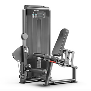 Appareil d'entraînement pour extensions de jambes assises F2019, équipement de musculation en acier réglable pour la remise en forme et le remodelage corporel - Product Image 2