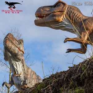 Khủng long Jurassic Thế Giới spinosaurus và T-REX animatronic mô hình cuộc sống giống như khủng long cơ khí - Product Image 2