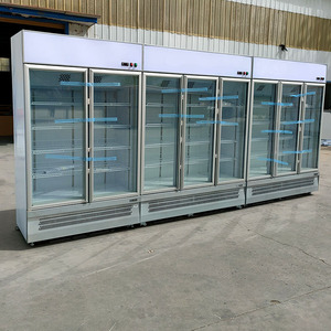 2ドア<span class=keywords><strong>3</strong></span>ドア商用ディスプレイキャビネット垂直空冷アイスクリーム冷蔵冷凍庫 - Product Image 5