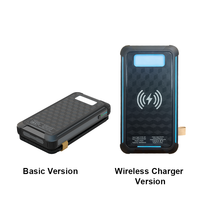 Custom Solar Power Banks 20000mah Power Bank Solar Panel Portable Foldable 20000mAh Fast Charger Wireless Solar Power Bank