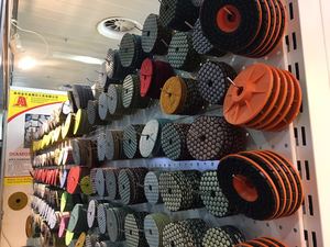 花岗岩用柔性金刚石干抛光垫和地板用大理石树脂研磨垫 - Product Image 6