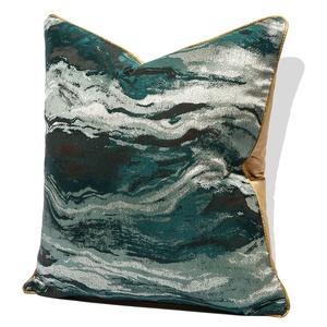 <span class=keywords><strong>Housse</strong></span> <span class=keywords><strong>de</strong></span> <span class=keywords><strong>coussin</strong></span> grise moderne noire 50x50cm taie d'oreiller décorative pour canapé décoration intérieure taie d'oreiller taie d'oreiller jacquard <span class=keywords><strong>beige</strong></span> - Product Image 4
