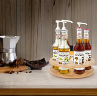 Étagère de rangement mobile et rotative pour comptoirs de cuisine, adaptée aux bouteilles d'épices de qualité alimentaire
